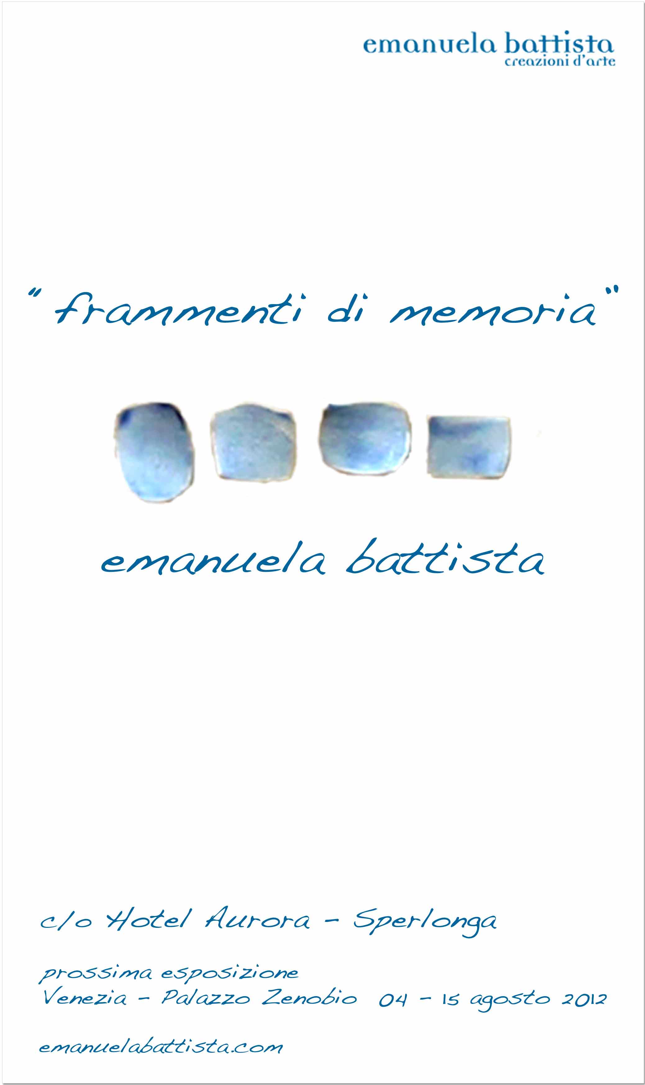 Frammenti di memoria (2012)
